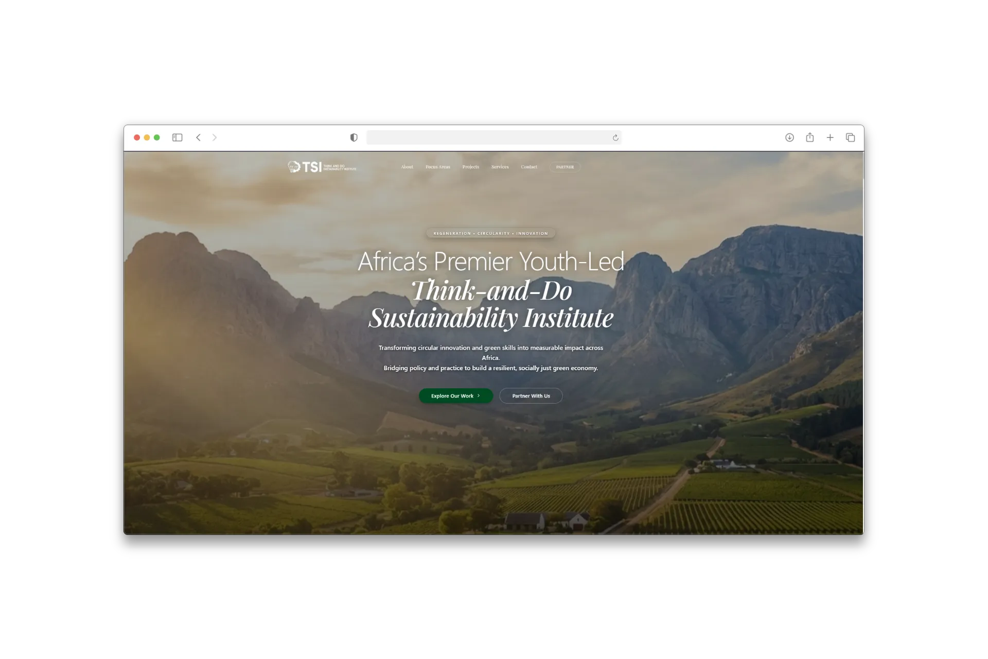 Sustainability Institute — website